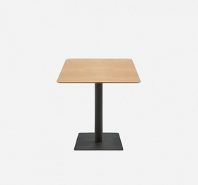 Стол Flat с квадратным основанием 48x48cm (высота 72 см) 60x60cm