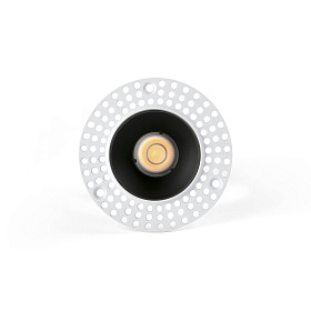LOX Встраиваемый светильник ORIENTABLE TRIM черный 6-8W 2700K 36