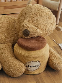 Пуф Спящий мишка 30*100*70