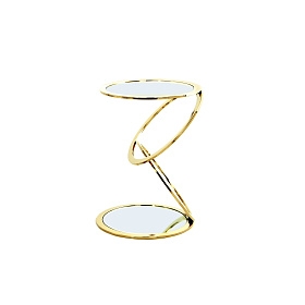 Столик приставной Aros Ø45 золотой