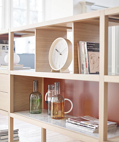 Книжный шкаф Kai с 3-мя полками из светлого дуба