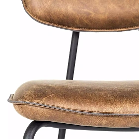 Высокий барный стул Samay коричневый