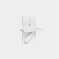Бра с полкой E-lamp белое 05-7606-14-14