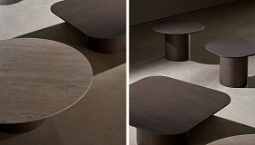 Faro Журнальный столик Ø70x43 cm дуб