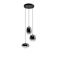 Onice Люстра 3L черно-дымчатый D30