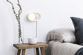 Maya Бра белое / бежевое 8W 2700K