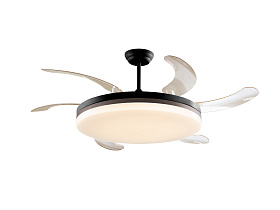 Vento Вентилятор потолочный со светодиодом черный D80/150 DIM