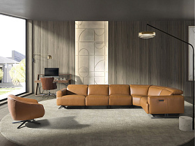 Письменный стол MQ1903DK /3216 из орехового дерева и черной стали