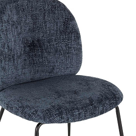 Синий мягкий стул Tairex