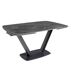 Раздвижной обеденый стол 1132/DT926 из мраморной керамики