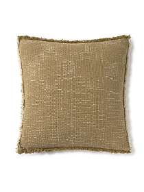 Подушка декоративная Handloom square охра 45*45