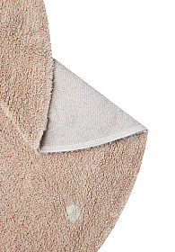 Ковер Горошек розовый D140