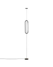 Потолочный светильник Bow из черного алюминия, Ø 16 см