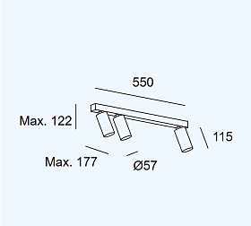 Подвесной светильник Simply 3 bodies 05-8336-14-14