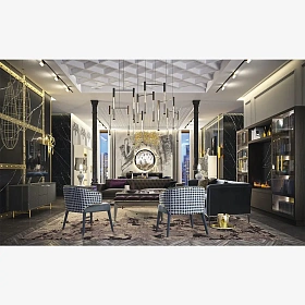 Стенка под ТВ Edition Glass с подсветкой