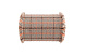 Подушка-ролл GL Tartan терракотовая большая