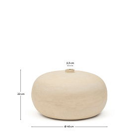 Nivala ваза из папье-маше 23см