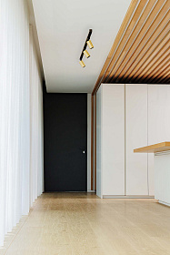 Трековый светильник Stan сатиновое золото