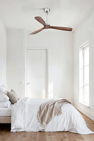 Вентилятор LANTAU L DC из матового никеля