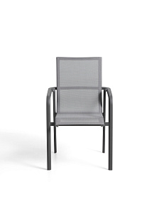 Уличный стул Canea из графитового алюминия