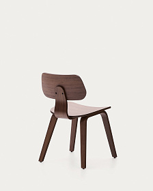 Стул Gena из орехового шпона и каучукового дерева