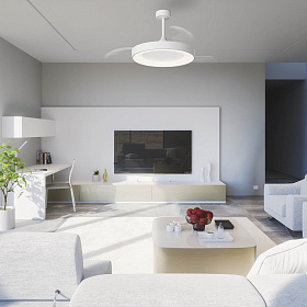 9057 Люстра-вентилятор NISEKO FAN L