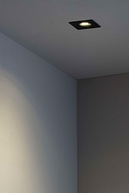 Встраиваемый светильник с рамкой Argon-С черный