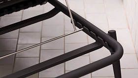 Лежак RODONA CARBON MATTE