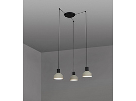 Подвесной светильник Kombo бежевый 3L