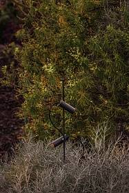 CLAP 1266 Черный маяк 2x6 Вт 3000K 38°