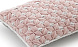 Подушка Silai розовый - Светло-серый 60x35