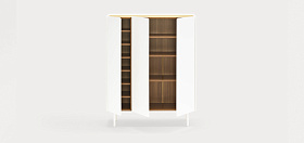 Буфет Arista 3D белый