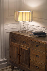 Настольная лампа Linda белая