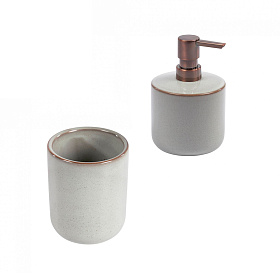 Набор аксессуаров для ванной Chavela (стакан+дозатор)