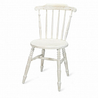 Деревянный белый стул Miriam