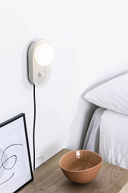 Maya Бра белое / бежевое 8W 2700K