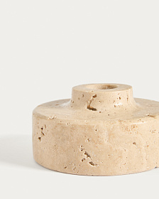 Подсвечник Zalvori из травертина 6 см