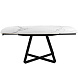 Обеденный стол D2055BB /1096 из керамики и черной стали