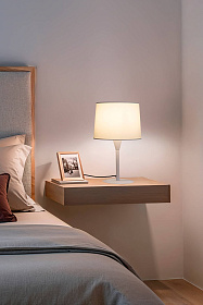 Настольная лампа Mini Gonga белая