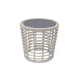 Уличный приставной стол Villa OFF WHITE