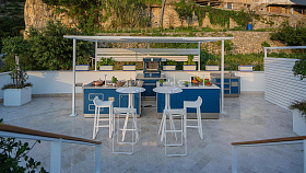 Уличный барный стол Stack