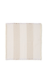 Коврик для ванной Bina из 100% хлопкового жаккарда цвета экрю 50 x 70 см