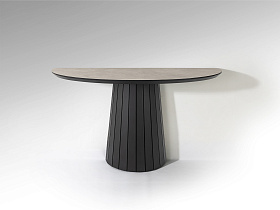 Koria Консоль цвет каменный/черный