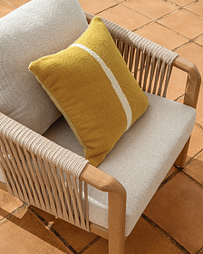 Комплект садовой мебели Sirte из алюминия с отделкой под дерево