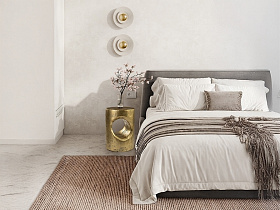 Hole Приставной столик золотой