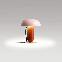 Настольная лампа Gambosa S розовый/оранжевый