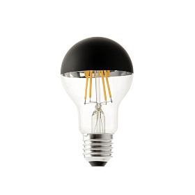 A60 DECORATIVA NEGRO MATE E27 4W 2700K DIM