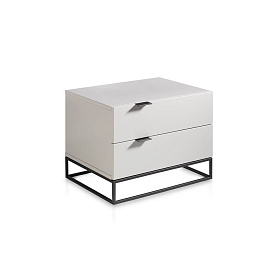 Тумба прикроватная CP1406-H лак Smoke RAL7023