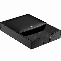 Лоток для документов M-718 BLACK LEATHER