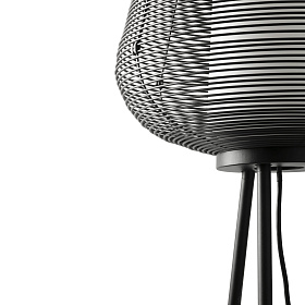 NARA Торшер черный 1xE27